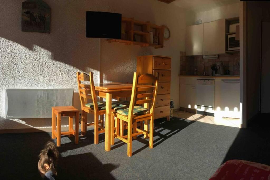 Sunny Studio With Top Location Val Thorens Dış mekan fotoğraf